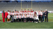 Congratulations to the Central Red Devils in Phenix City, Alabama on finishing the fall girls' flag high school football season as the No. 1 team in the USA TODAY Sports Super 25 Girls Flag Football High School Poll.