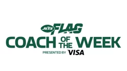 High School Football America highlights the 2025 New York Jets Girls Flag Coaches of the Week.