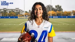 Last night, the National Football League announced Los Angeles Rams NFL Latino Youth Honors nominee Sophie Guitron as the female national winner of the second annual NFL Latino Youth Honors.