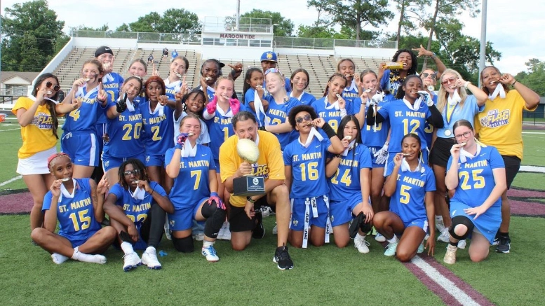 The first-ever Mississippi Girls Flag Football State Championship belongs to St. Martin High School after beating George County.