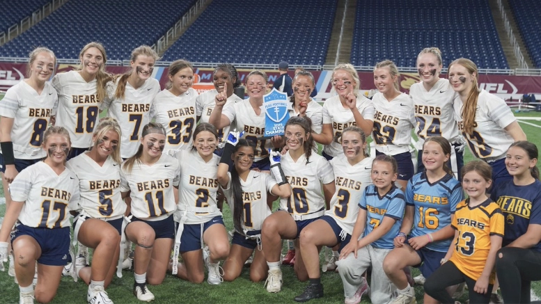 Michigan's first-ever girls high school flag championship goes to St. Joseph.