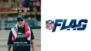 Land O' Lakes Shawn Millard is the 2025 Tampa Bay Buccaneers Girls' Flag Coach of the Year.