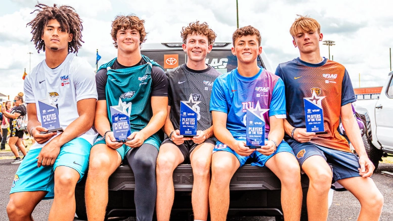Five players are finalists for this year's NFL FLAG Boys' Player of the Year Award presented by Toyota.