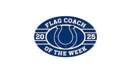 Each week during the 2025 girls' flag high school football season, the Indianapolis Colts will name a Coach of the Week.