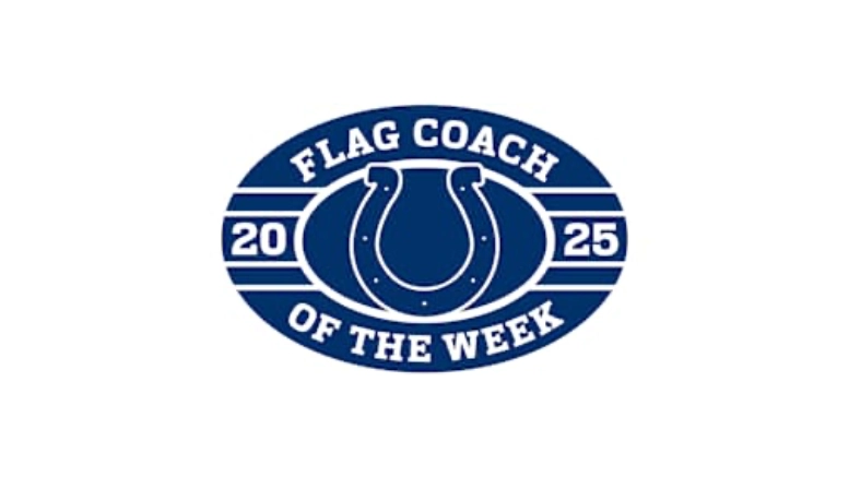 Each week during the 2025 girls' flag high school football season, the Indianapolis Colts will name a Coach of the Week.