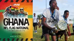 The NFL hosted the fourth annual NFL FLAG Championship tournament in Ghana, bringing together top teams from across the country in the 12U Co-Ed and 14U Girls and Boys divisions.